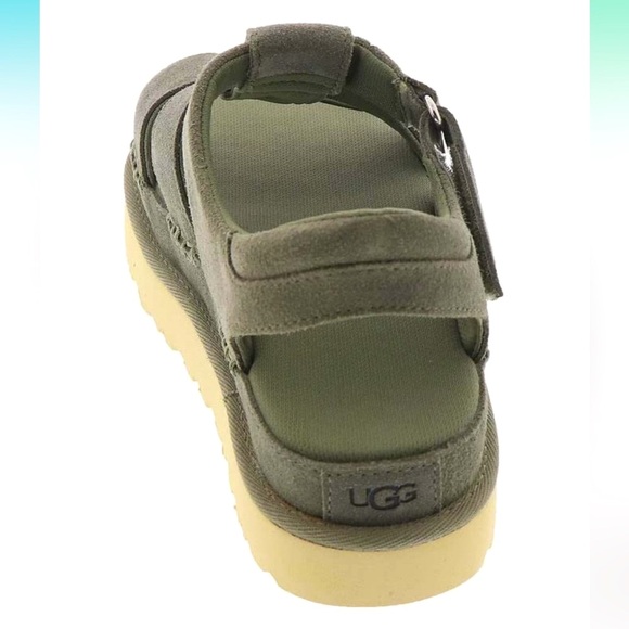 NIB SZ 6.5 UGG Goldenstar Strap Fisherman Sandals in “Moss” (Gray/Green)❣️ - Picture 6 of 7